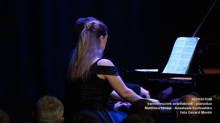 DSC03293- 2024 10 17 kamermuziek azijnfabriek - pianoduo Matthieu Idmtal - Anastasia Kozhushko - 17okt2024 -  foto GerardMontE web